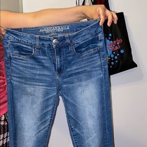 AMERICAN EAGLE super stretch jegging